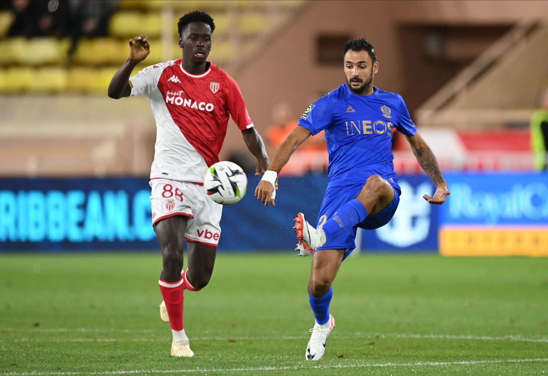 AS Monaco v OGC Nice - Ligue 1 Uber Eats - Source: Getty