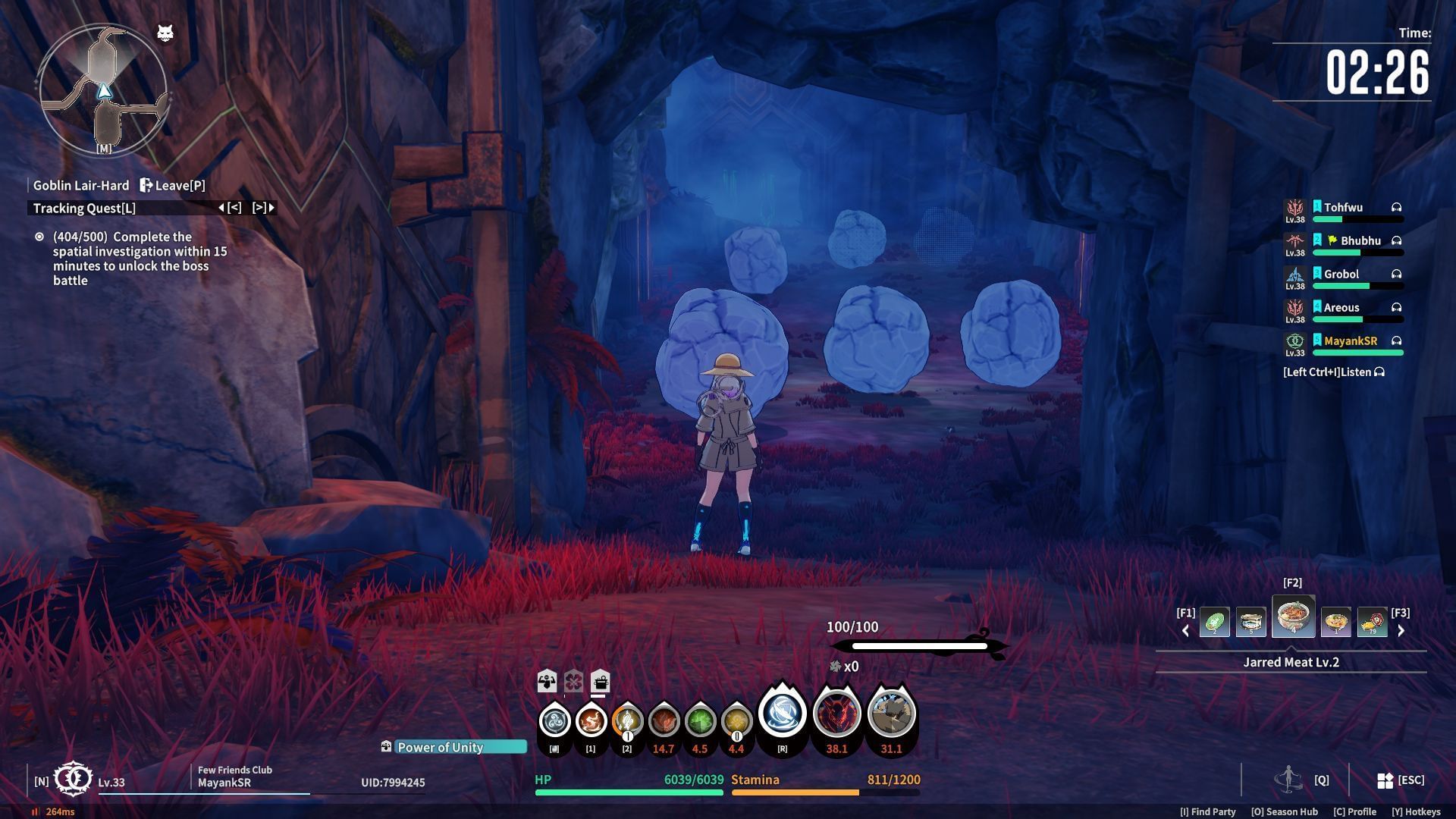 Move forward while dodging the boulders (Image via A Plus)