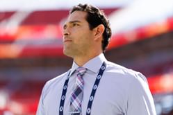Photo of truck driver allegedly attacked by Mark Sanchez goes viral in hospital as he suffers bloody injuries after stabbing ex-Jets QB