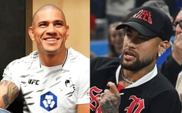 Alex Pereira shares one-word reaction to Neymar celebrating 'Poatan's' UFC 320 title win