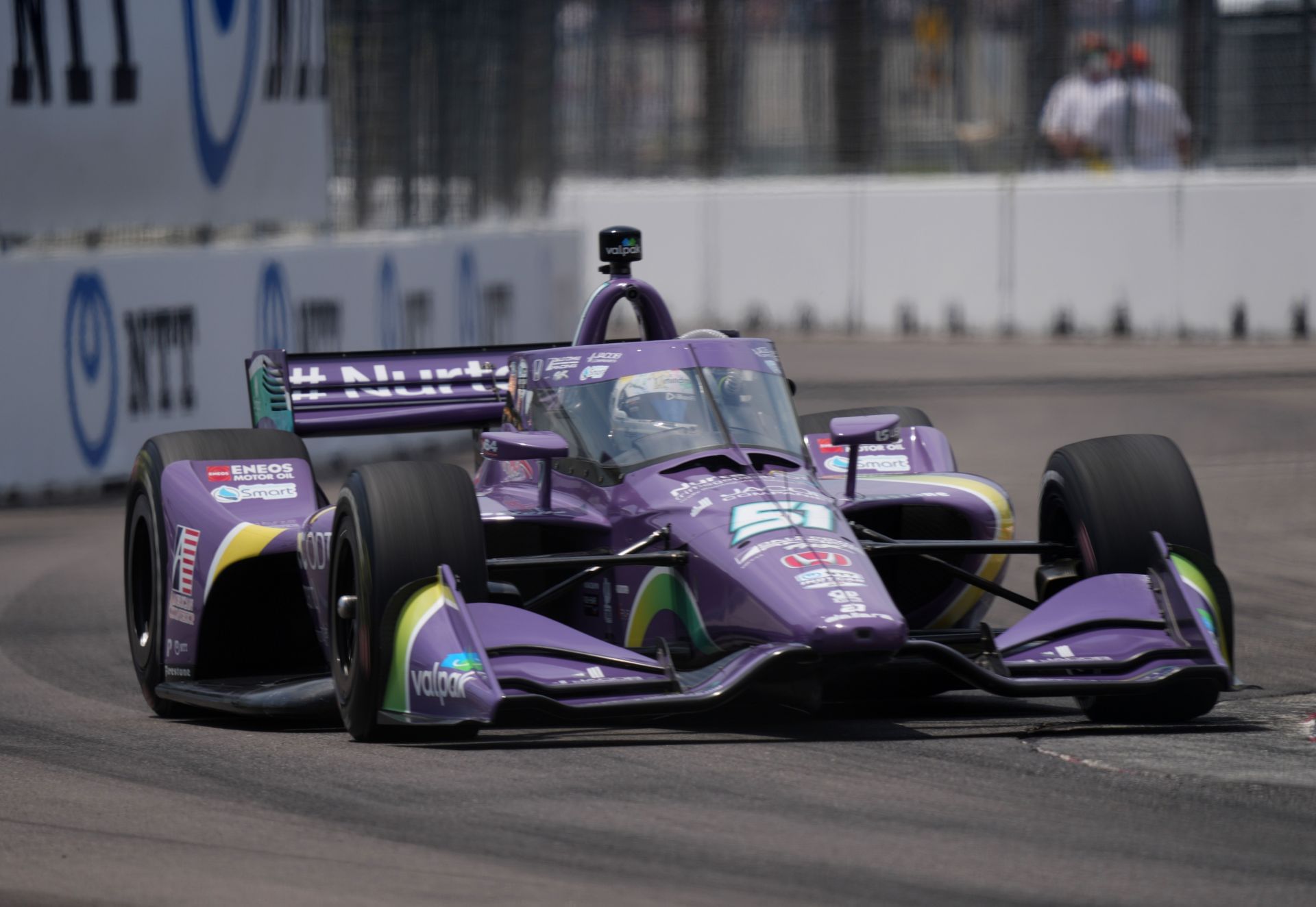 Romain Grosjean at IndyCar&#039;s Firestone Grand Prix of St. Petersburg - Source: Getty