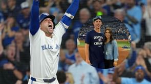 Chris Bassitt's wife Jessica reacts to George Springer's career-defining moment for the Blue Jays