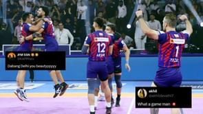 "Absolute monsters" - Fans react as Dabang Delhi clinch thrilling victory over Puneri Paltan to enter Pro Kabaddi 2025 Finals