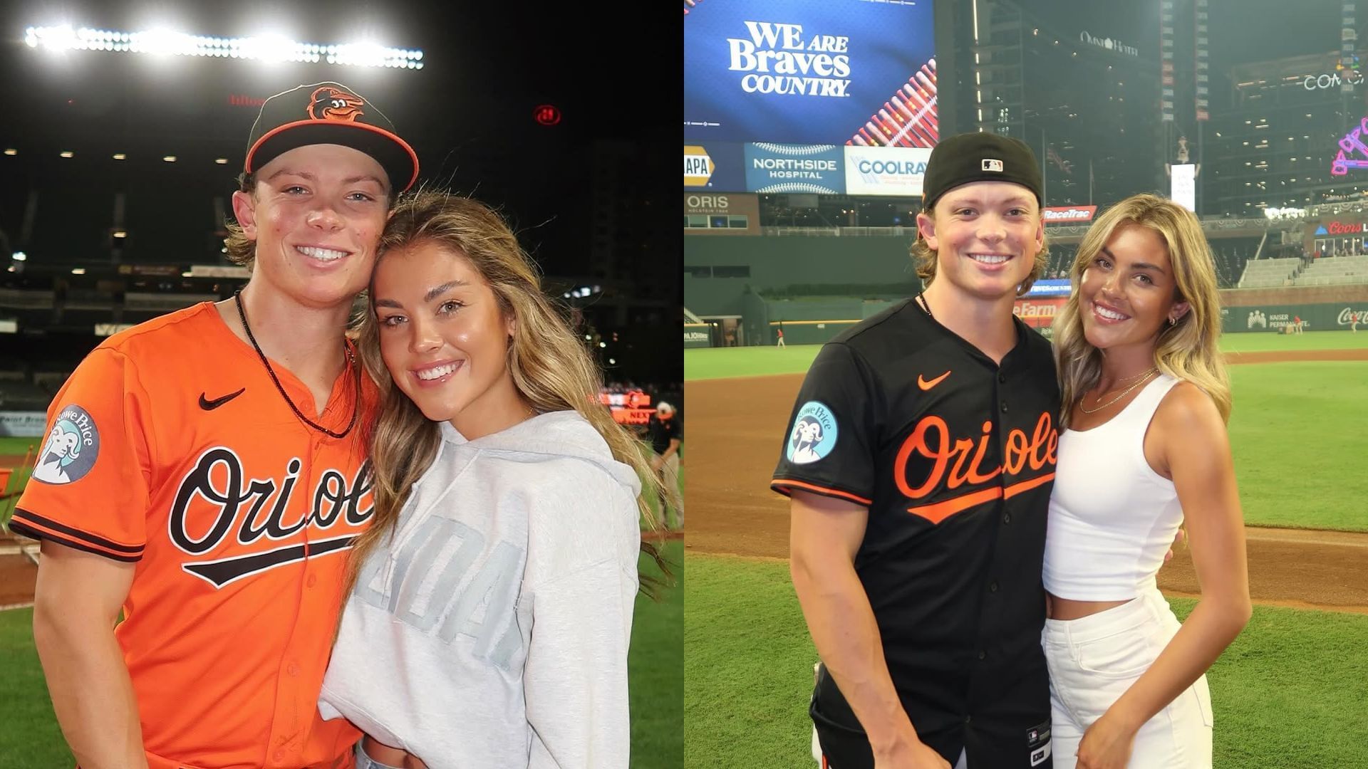 Jackson Holliday and his wife Chloe have been together since 2019 (Source: Instagram @chloehollidayyy)