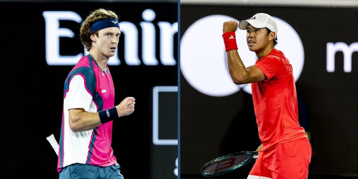 Andrey Rublev vs Learner Tien is one of the second-round matches at the Paris Masters 2025. (Photos: Getty)