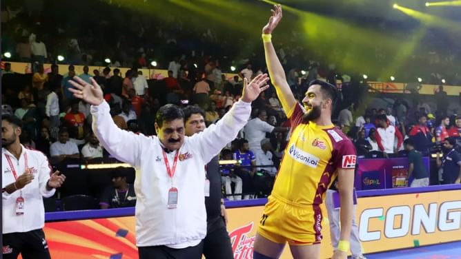 "Bharat and Vijay played very good again" - Telugu Titans' head coach praises star raiders after win over UP Yoddhas in Pro Kabaddi 2025