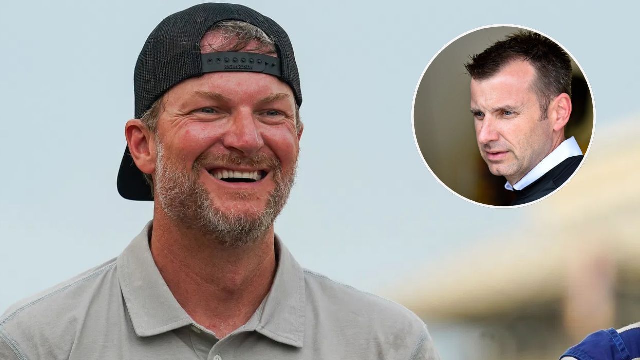 Rodney Childers wishes Dale Earnhardt Jr. on his birthday. Imagesvia Imagn.