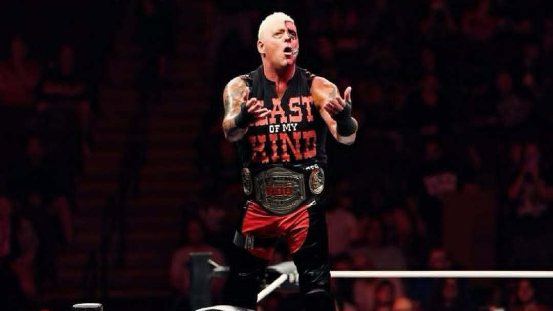 Dustin Rhodes reacts to former AEW star's emotional world title victory