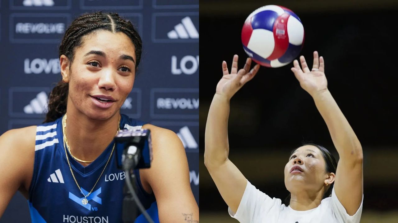 Jordan Thompson and Justine Wong-Orantes (Image via: Both Getty)