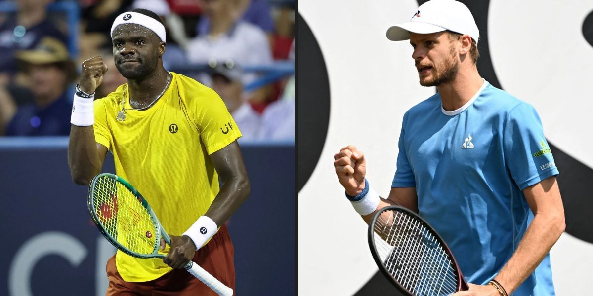 Frances Tiafoe vs Yannick Hanfmann is one of the second-round matches at the Shanghai Masters 2025. (Photos: Getty)