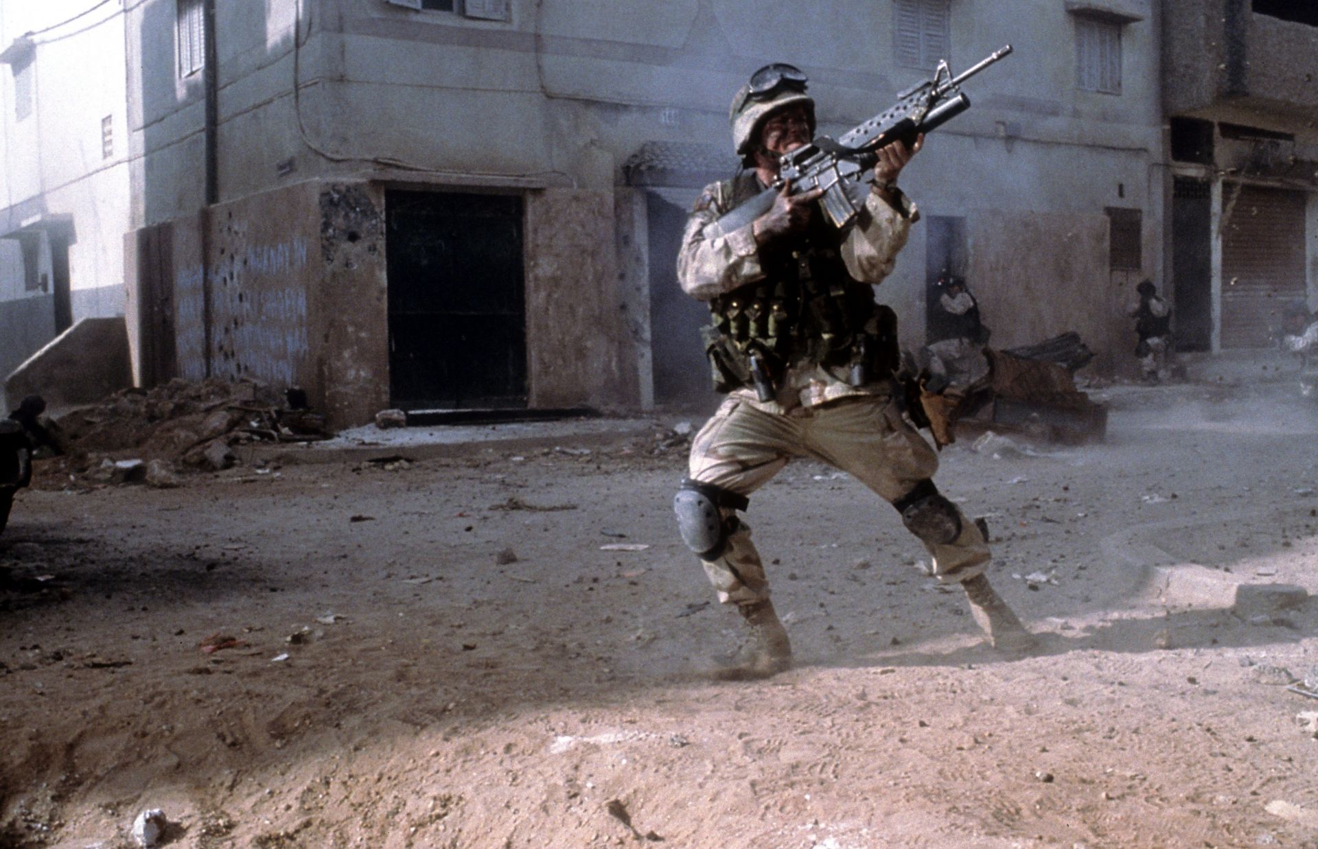 A still from Black Hawk Down (Image via Netflix)