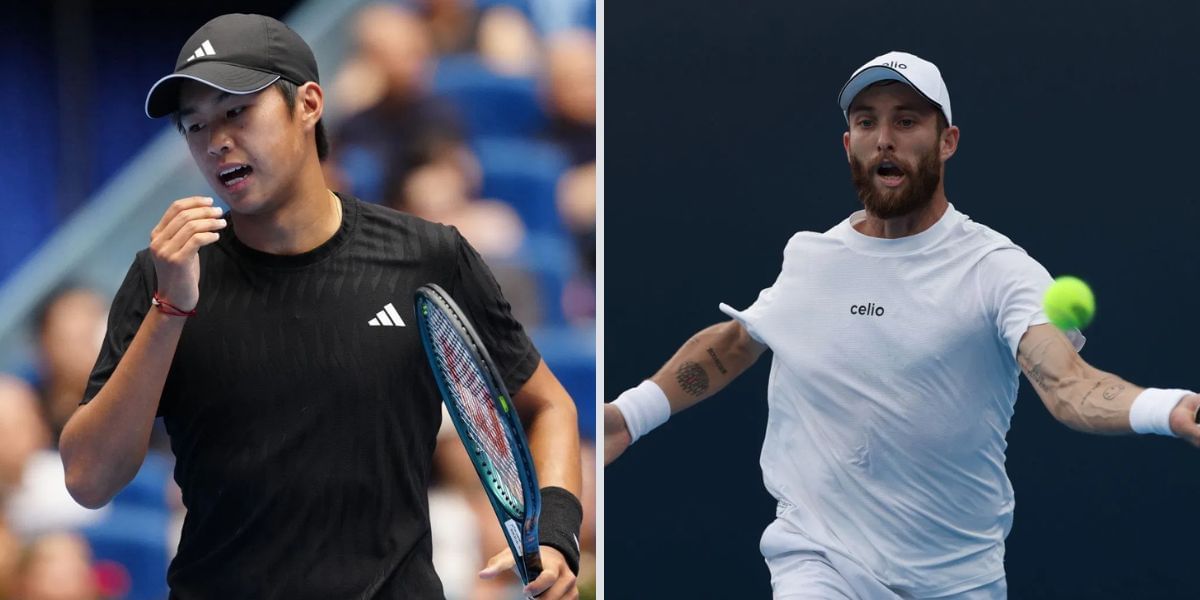 Learner Tien vs Corentin Moutet - Image Source: Getty 