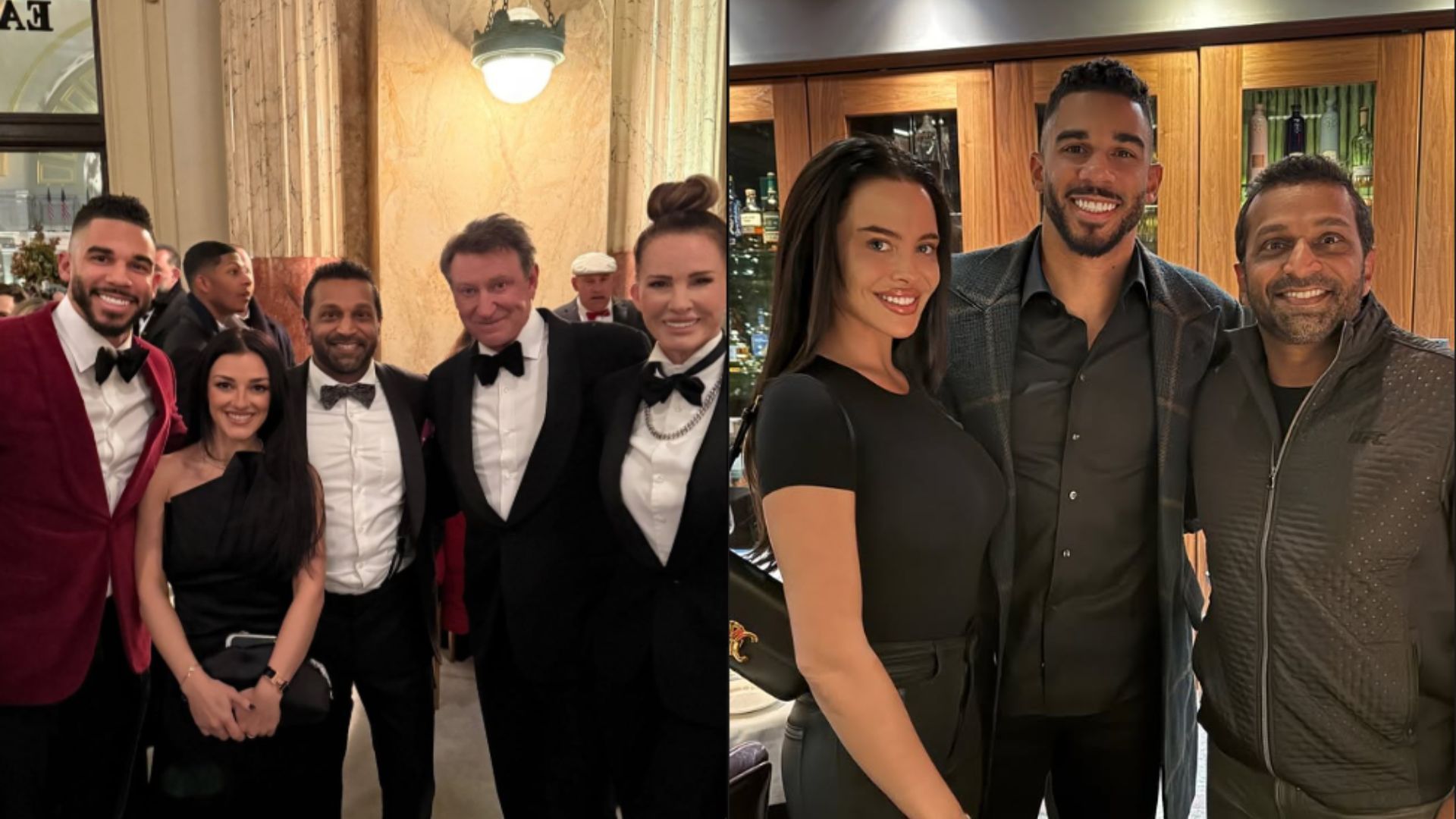 Evander Kane meets FBI Director Kash Patel for dinner in Washington (Images via Evander Kane on Instagram)