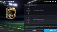 Snippet showing EA FC Mobile Ballon d'Or Cannavaro exchange requirements (Image via EA Sports)