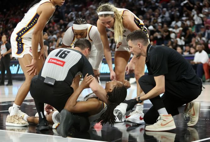 "You held me up when no one else did": Kelsey Mitchell pours her heart out in emotional response to coach's tear-jerking tribute