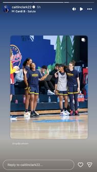 Credits: Instagram (@caitlinclark22)