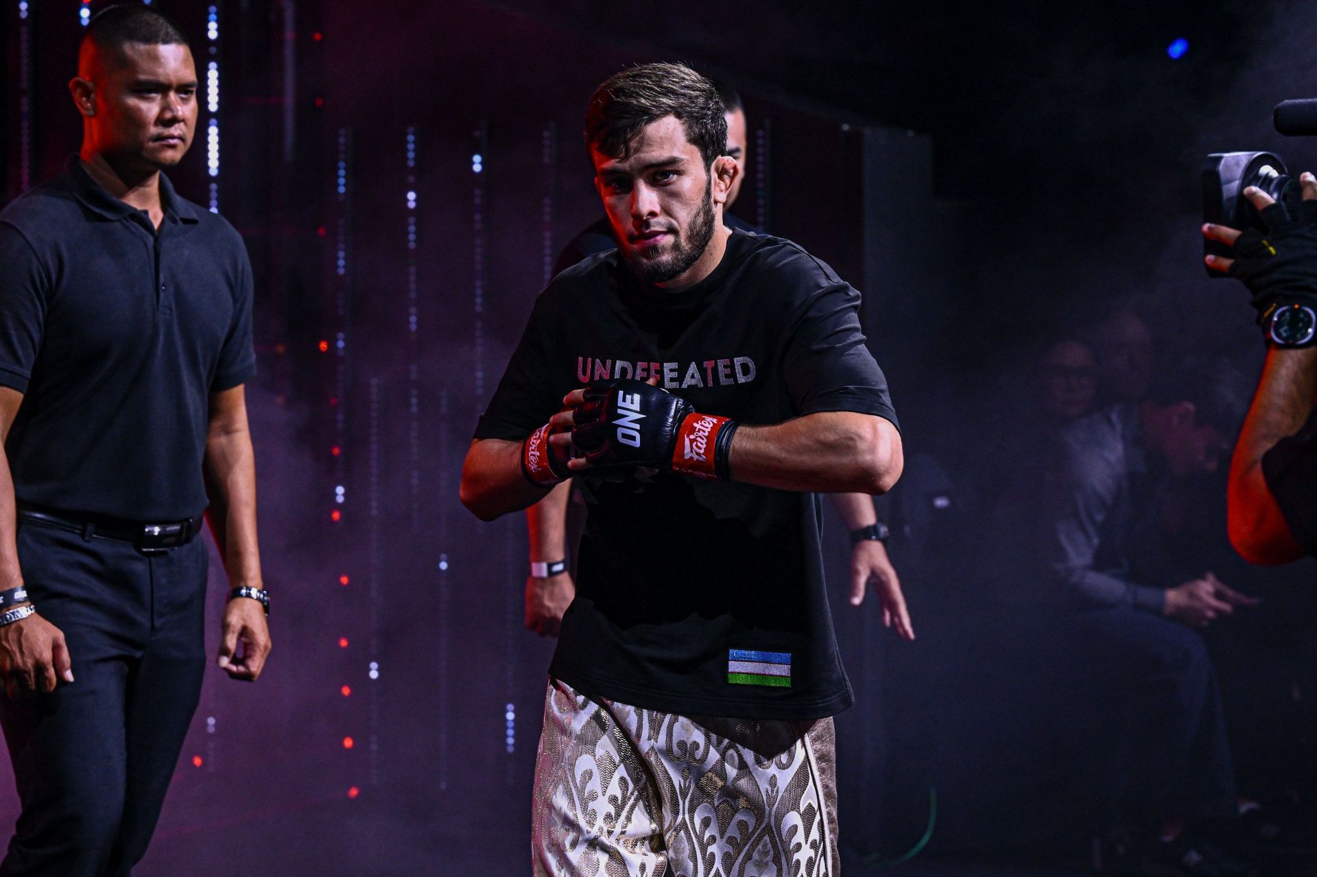 Undefeated Uzbekistani fighter Sanzhar Zakirov (pictured) at ONE Fight Night 36. [Image: ONE Championship]