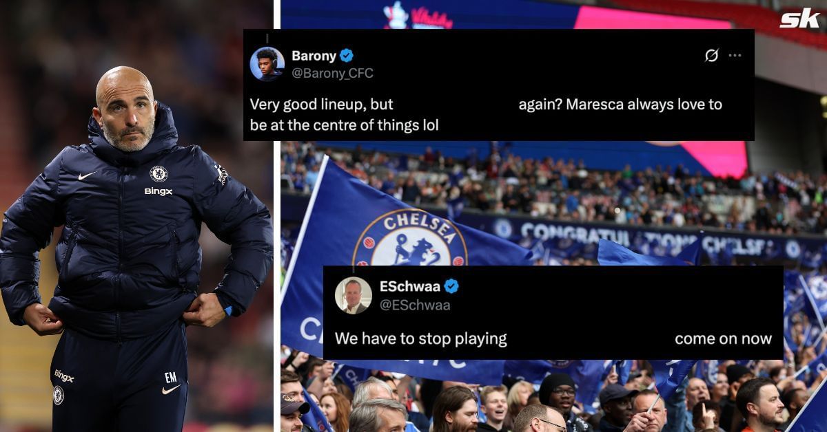 Chelsea fans are not happy with Enzo Maresca