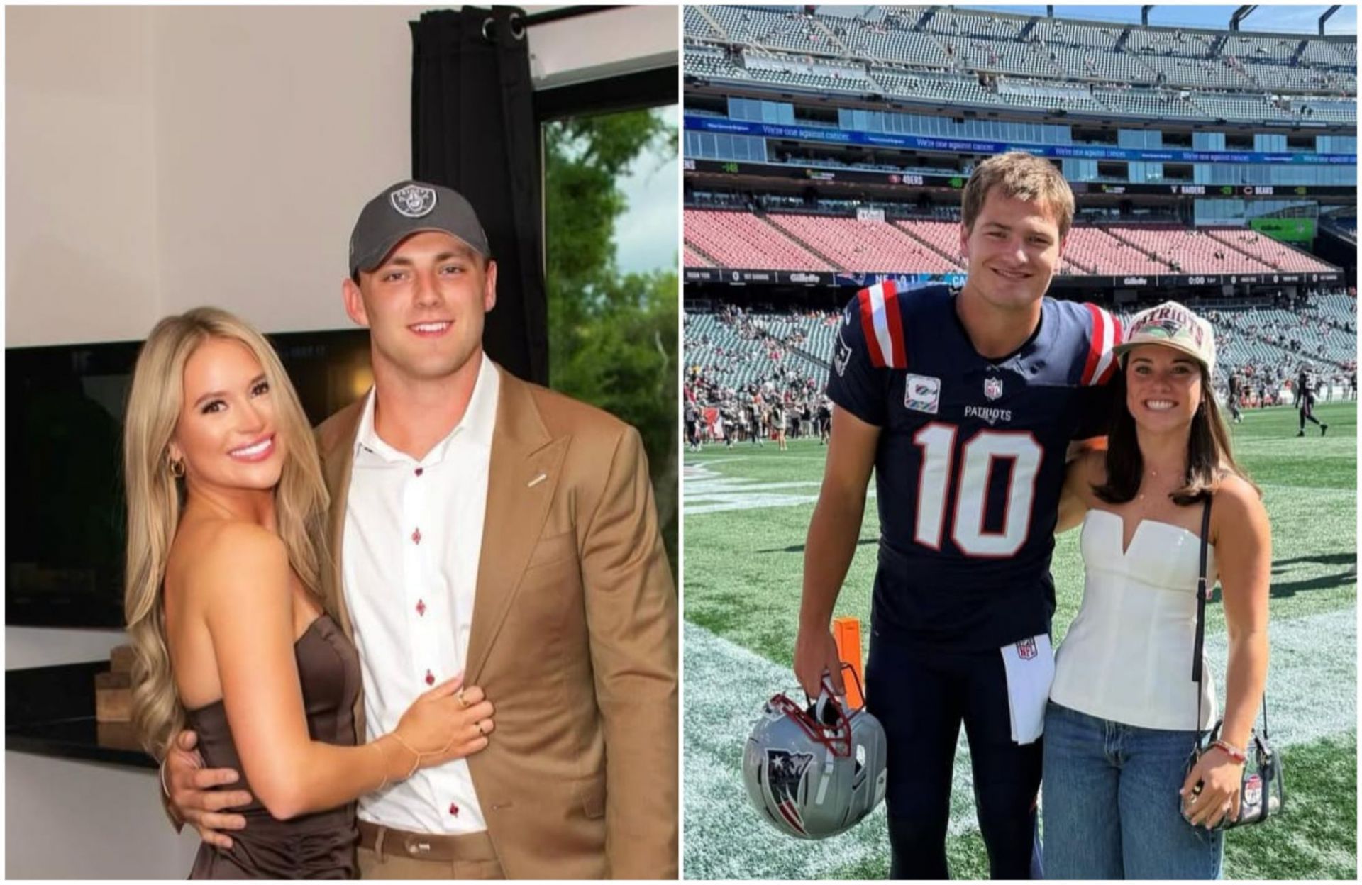 Drake Maye&rsquo;s wife Ann Michael Brock Bowers&rsquo; GF Cameron Rose&rsquo;