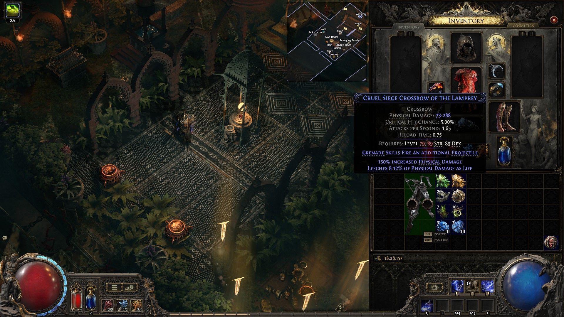 Getting Physical Damage is very important (Image via GGG)