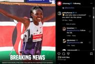 Screenshot of the Instagram post's comment section.