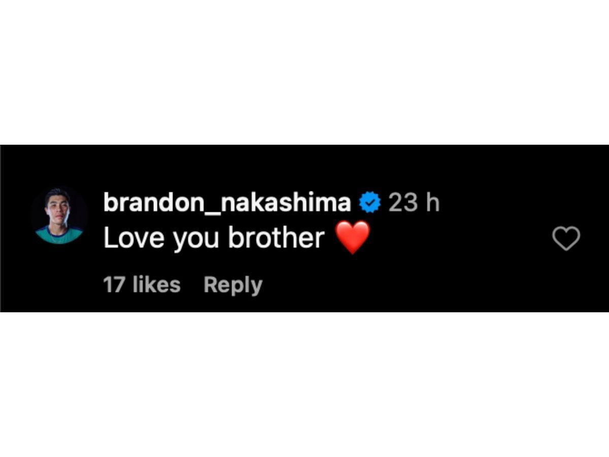 Nagashima&#039;s comment on Svajda&#039;s post