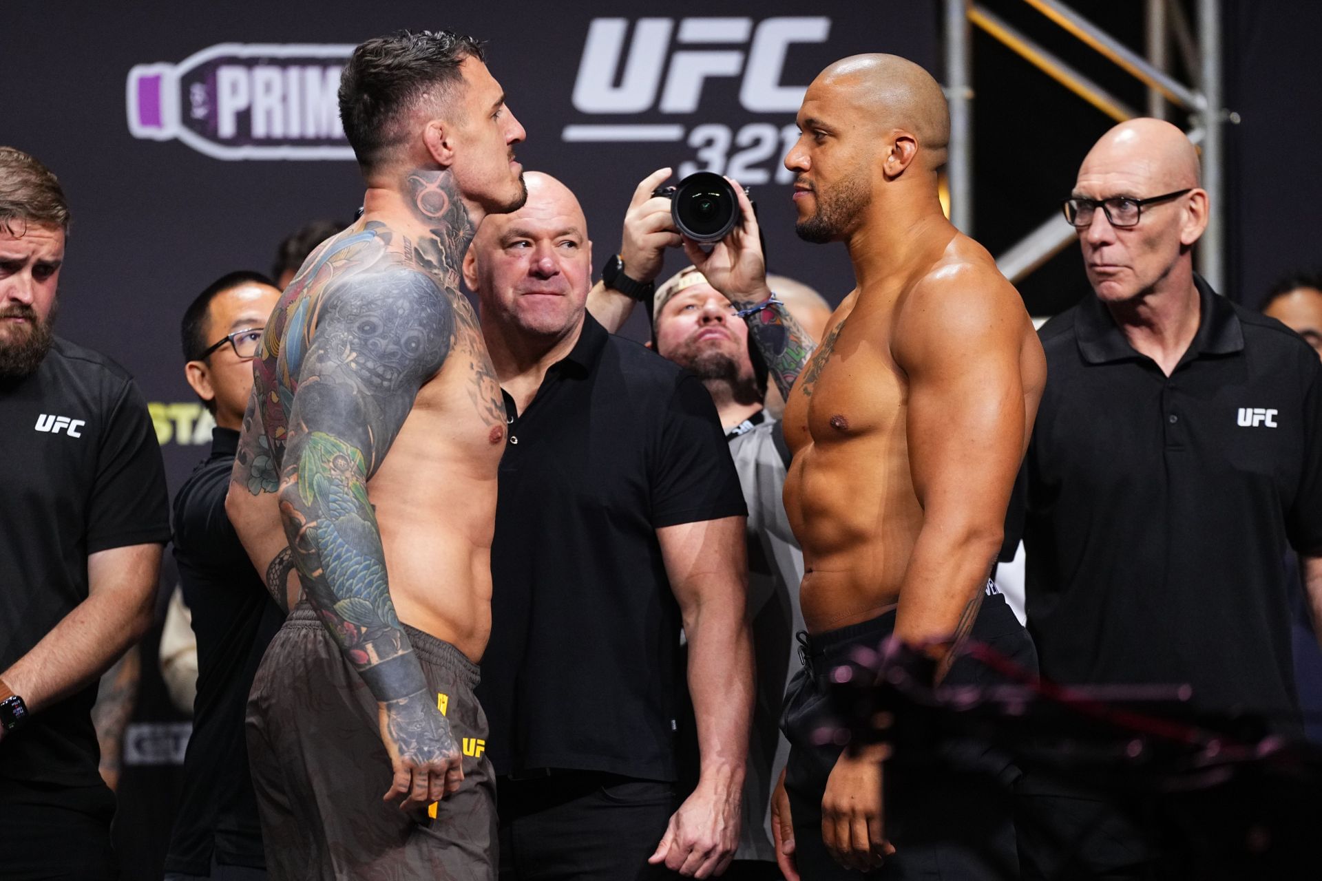 UFC 321: Aspinall vs Gane - Ceremonial Weigh-in - Source: Getty