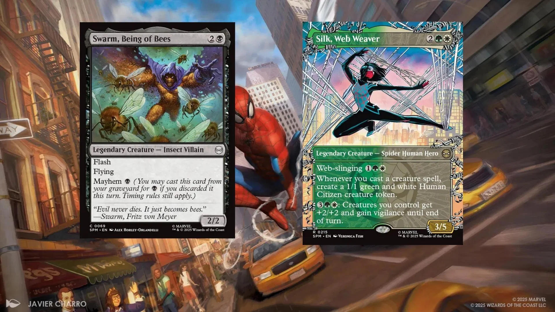While I don&#039;t think Web-slinging will see much use in the future, Mayhem could (Image via Wizards of the Coast)