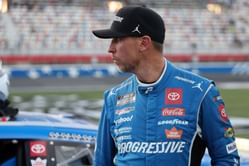 “Shut up”: Denny Hamlin sets the record straight to critics over grabbing Ross Chastain by the shoulder after Charlotte incident