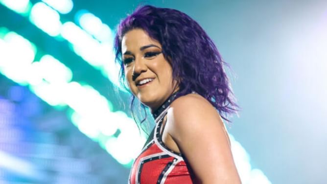 PHOTO: Bayley spotted with absent AEW star