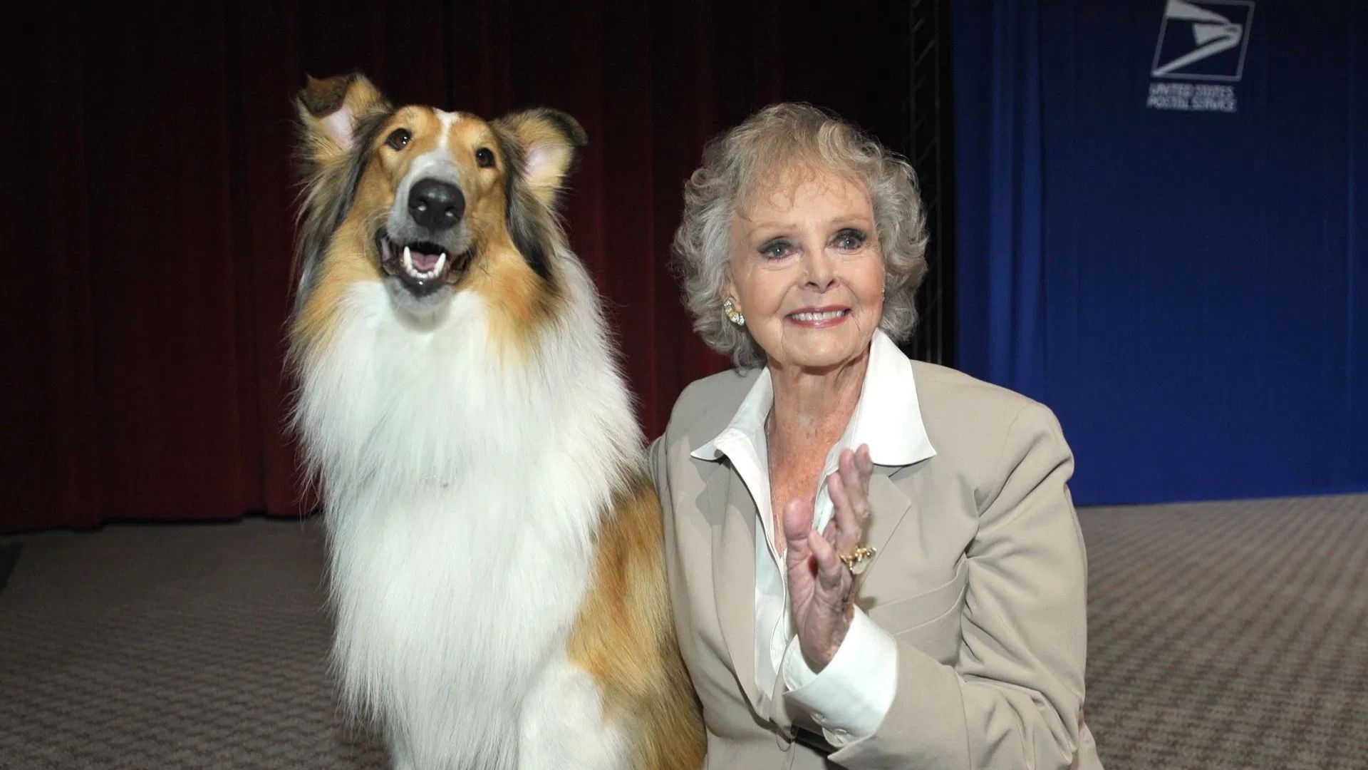  June Lockhart attends the Early TV Memories First-Class stamp dedication ceremony 