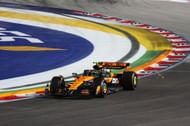 Lando Norris in the 2025 Formula 1 Singapore Grand Prix qualifying. Source: Getty