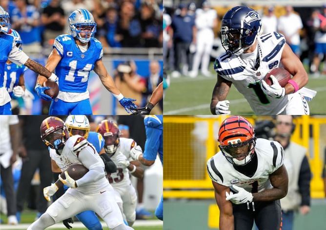 Week 7 Fantasy Football WR Rankings and Picks feat. Deebo Samuel, Rome Odunze, and more