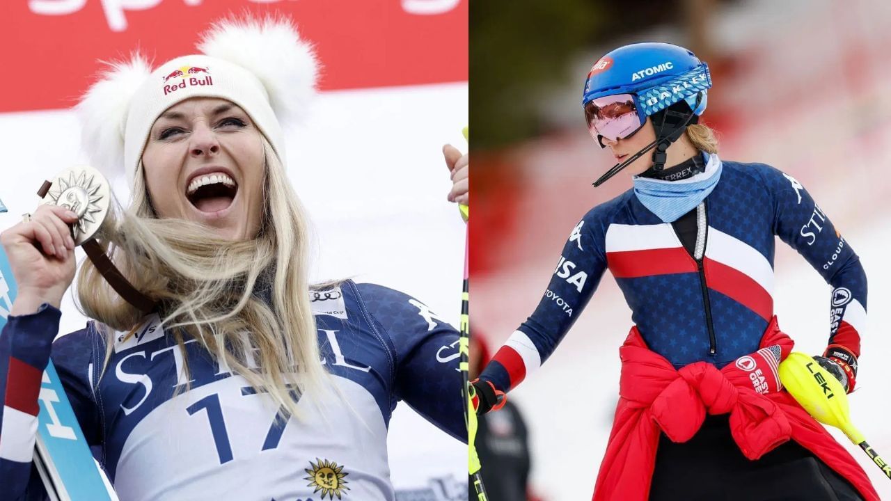 Lindsey Vonn and Mikaela Shiffrin (Image via: Getty)