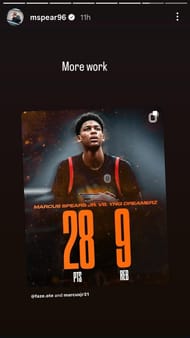 Spears shares his son’s OTE debut highlights