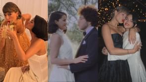 WATCH: Unseen footage of Travis Kelce's fiancée Taylor Swift's reaction to Selena Gomez’s first look as a bride goes viral