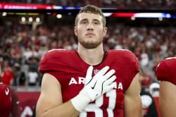 "Anytime Brissett is around a TE leaves on a stretcher": NFL fans react as Travis Vokolek goes out during Cardinals vs. Colts