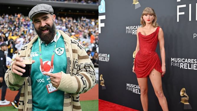 Jason Kelce reveals his top 2 favorites from Taylor Swift's "Life of a Showgirl" album