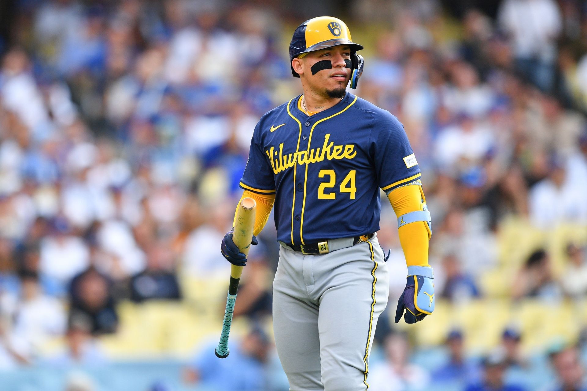 MLB: JUL 18 Brewers at Dodgers - Source: Getty