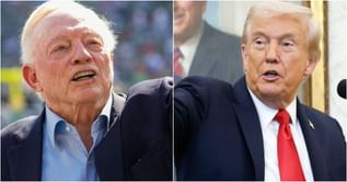 Jerry Jones' Cowboys catch wild strays in anti-Donald Trump protests at "No Kings" events before Commanders game