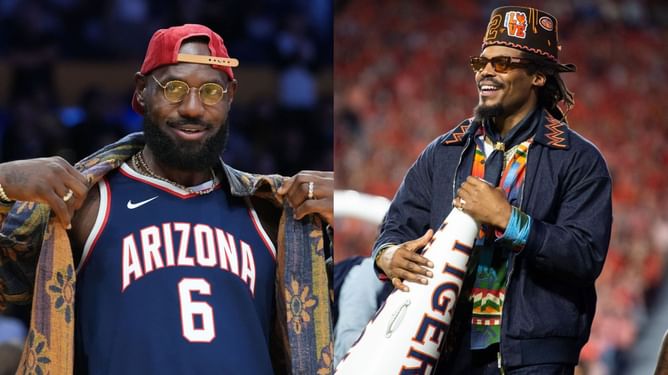 "Stephen A. Smith & Russell Westbrook won't lie": Cam Newton picks sides after LeBron James' "fake" character comes in question