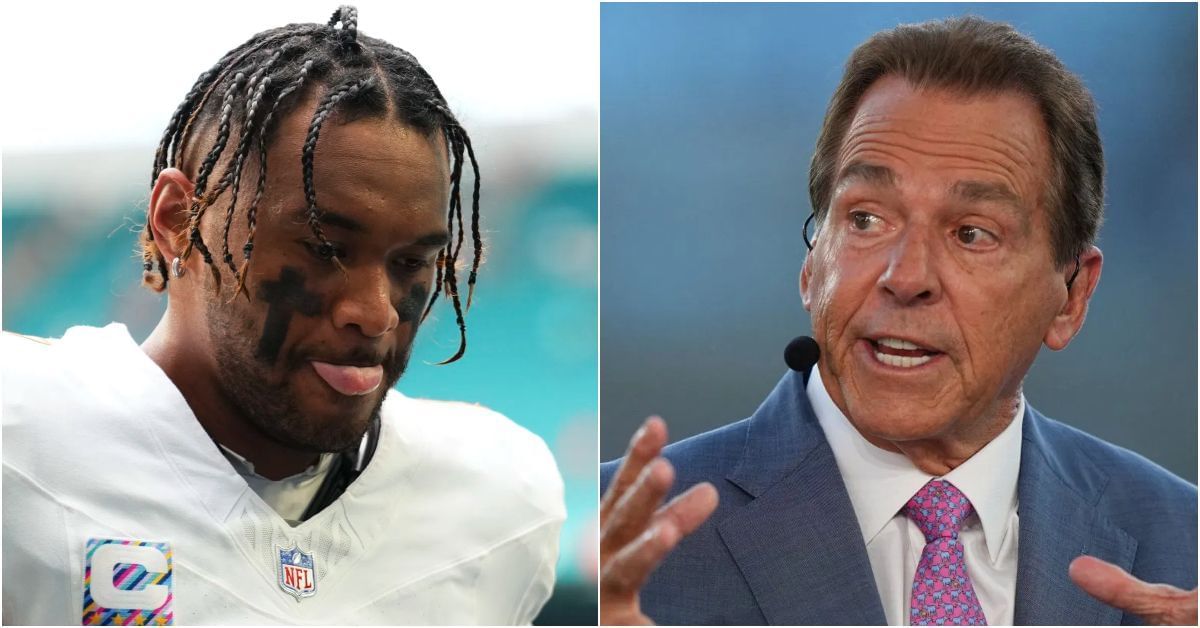 Nick Saban makes feelings known on Tua Tagovailoa publicly criticizing Dolphins teammates after Chargers loss