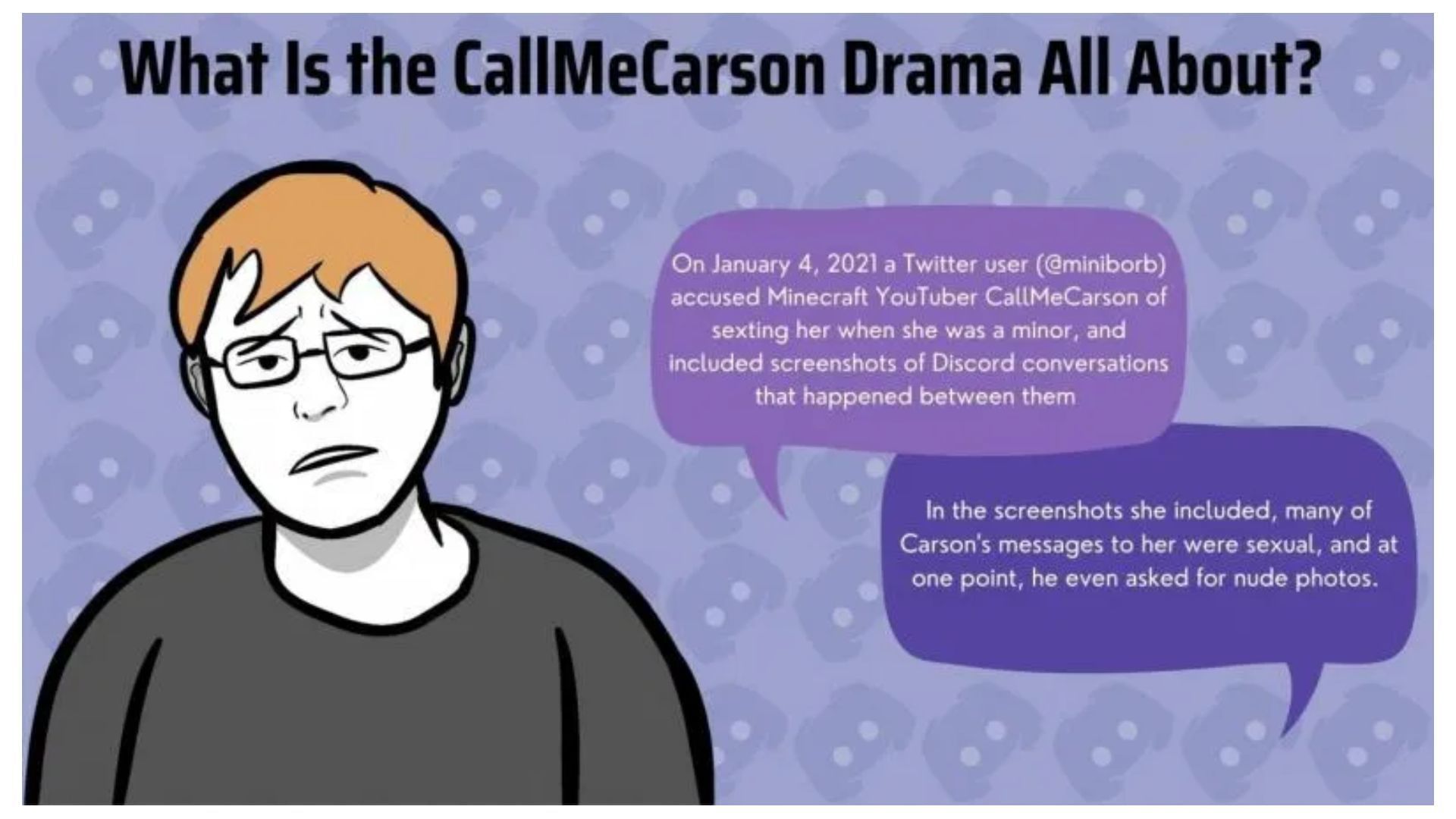 CallMeCarson is a well-known Minecraft YouTuber and streamer (Image via Sierra Deaver)