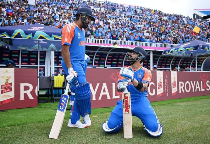 Virat Kohli & Rohit Sharma bat together in the nets ahead of AUS vs IND 2025 ODIs [Watch]