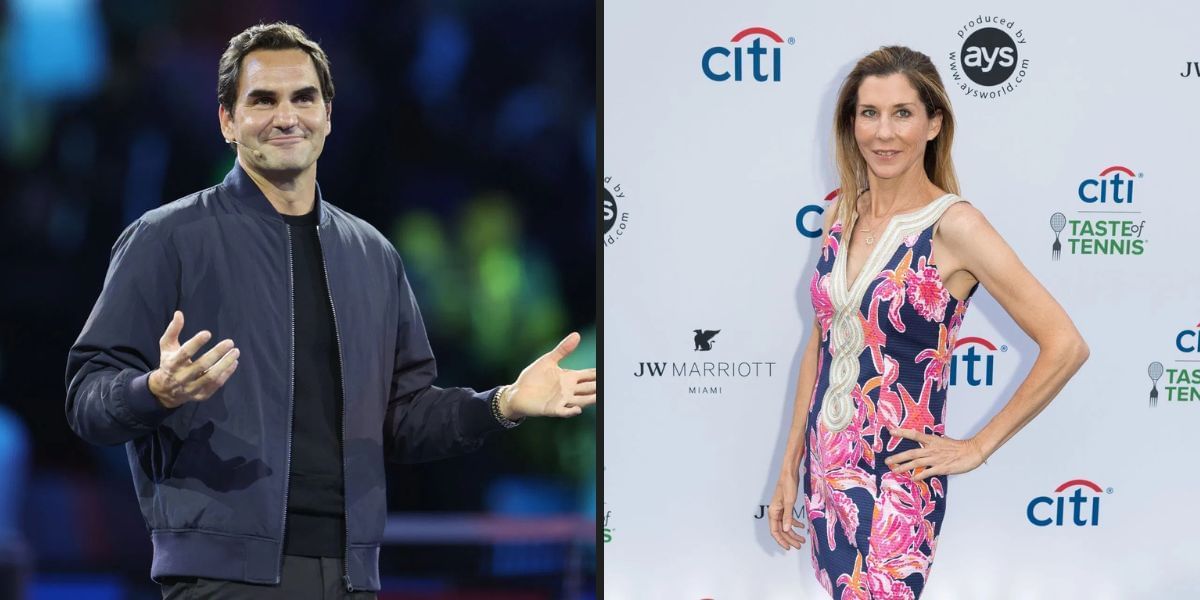Roger Federer met his long-time agent thanks to Monica Seles. (Photos: Getty)