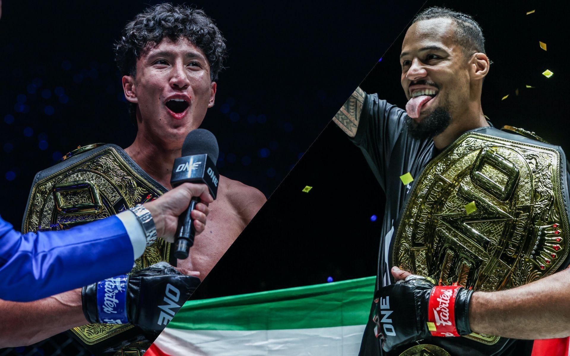 Nabil Anane (L) and Regian Eersel (R) | Image credit: ONE Championship