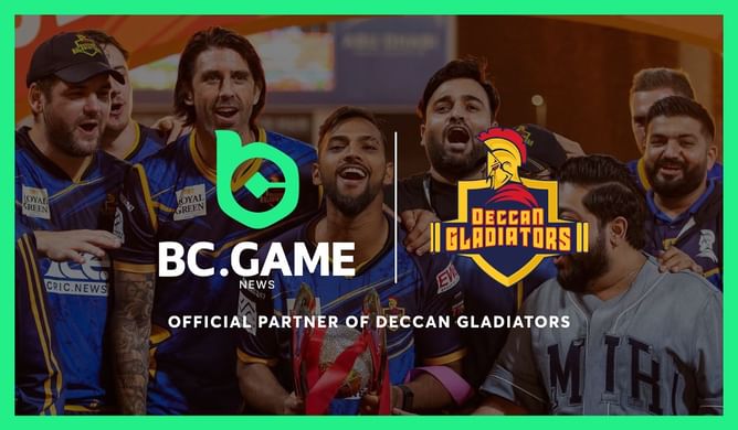 Sponsorship watch: BC.GAME News signs with Deccan Gladiators ahead of Abu Dhabi T10