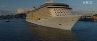 Cruise ship from Amy Bradley Is Missing (Image via YouTube/@Netflix)