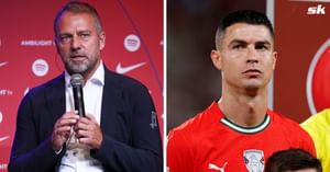 “No one is in his shape except maybe Cristiano Ronaldo” - Hansi Flick offers glowing verdict on Barcelona star who takes care of his body