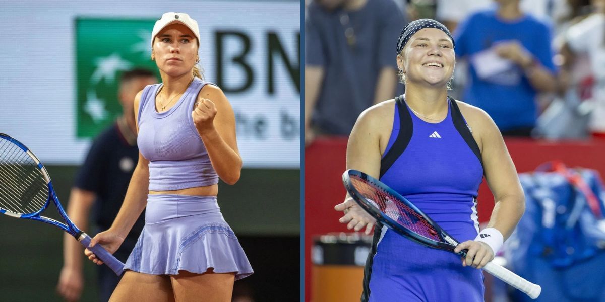 Sofia Kenin and Diana Shnaider will be in action on Day 2 of the Pan Pacific Open 2025. (Photos: Getty)